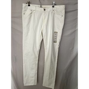 Levis 531 Jeans Womens Size 14 Skinny Leg Low Rise Denim Off White NWOT